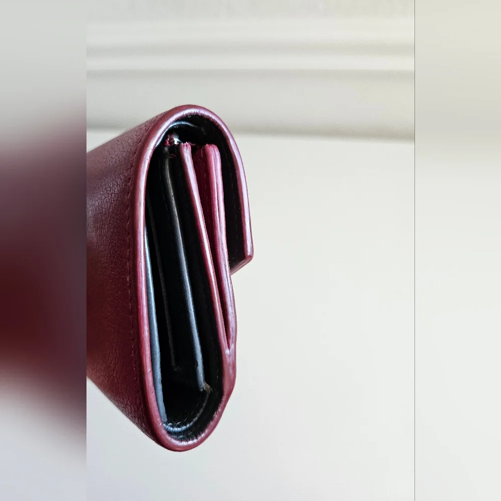 Louis Vuitton Etain & Creme MyLockMe Trifold Compact Wallet
